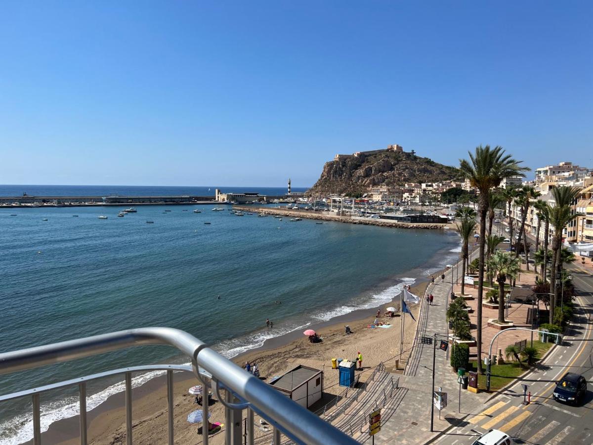 Primera Linea De Playa En Bahia De Levante, Vistas Panoramicas Águilas Exteriör bild